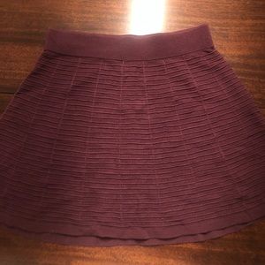 Loft Outlet Maroon Skirt M